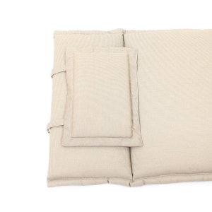 AU75: AUFLAGE FÜR LIEGE 196 x 58 CM - NATUR CREME Bild 6