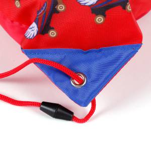 KINDER TURNBEUTEL / SPORTBEUTEL 36x32 cm - DISNEY SOY LUNA COLLECTION - ROT / BLAU Bild 3