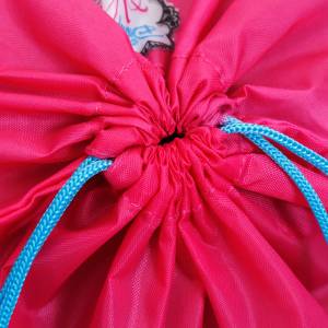 KINDER TURNBEUTEL / SPORTBEUTEL 36x32 cm - DISNEY VIOLETTA - PINK Bild 4