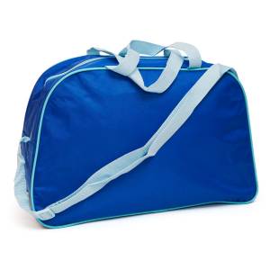 UNIVERSAL TASCHE 40x25x13 cm - HUND - BLAU / TÜRKIS / WEISS Bild 3