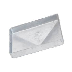 PFOSTENKAPPE PYRAMIDE STAHL FEUERVERZINKT 121 x 121 MM Bild 3