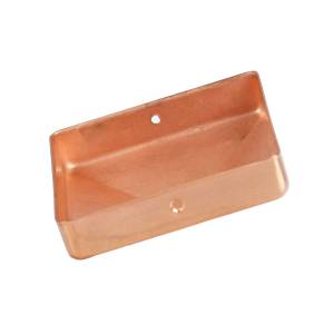 PFOSTENKAPPE PYRAMIDE KUPFER 71 x 71 MM Bild 3