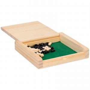 3ER SET REISESPIELE HOLZ SCHACH - TIC TAC TOE - LUDO Bild 6