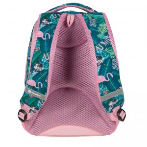 RUCKSACK 43 x 33 x 14 CM - MINNIE MAUS -  ALTROSA GRÜN Bild 2