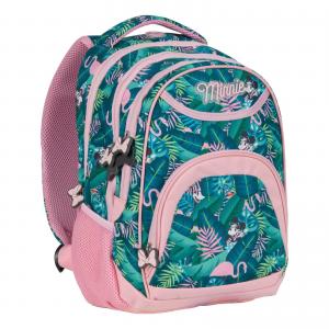 RUCKSACK 43 x 33 x 14 CM - MINNIE MAUS -  ALTROSA GRÜN Bild 4