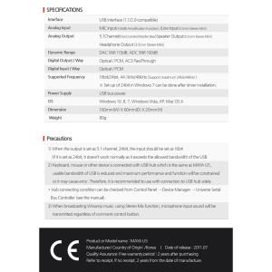 AUDIOTRAK MAYA U5 EXTERNE SOUNDKARTE KOPFHÖRERVERSTÄRKER Bild 4