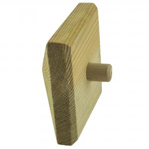 PFOSTENKAPPE PYRAMIDE SPITZ HOLZ IMPRÄGNIERT 100 x 100 MM Bild 3