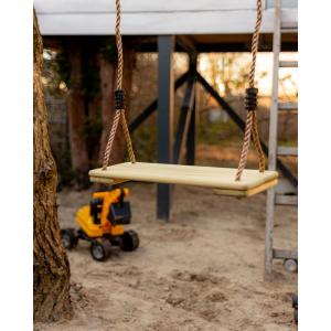 SCHAUKELSITZ 39 x 13 CM FÜR KINDERSCHAUKEL MIT 2 x 2 METER AUFHÄNGUNG Bild 5