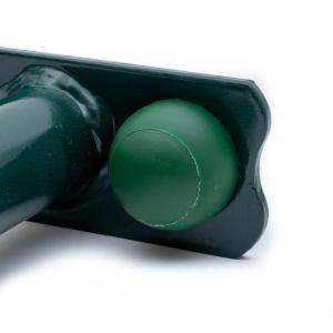 RECKSTANGE AUS METALL 125 CM GRÜN, MIT BEFESTIGUNGSPLATTEN UND BEFESTIGUNGSMATERIAL Bild 4