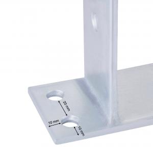 U-PFOSTENTRÄGER 101 MM ANKER STAHL VERZINKT MATERIALSTÄRKE: 5 MM Bild 4