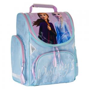 3-TEILIGES SCHULSET: SCHULRANZEN + TURNBEUTEL + BEFÜLLTE FEDERMAPPE - DISNEY FROZEN DIE EISKÖNIGIN - HELLBLAU / ROSA Bild 2