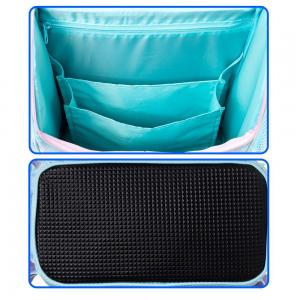 3-TEILIGES SCHULSET: SCHULRANZEN + TURNBEUTEL + BEFÜLLTE FEDERMAPPE - DISNEY FROZEN DIE EISKÖNIGIN - HELLBLAU / ROSA Bild 6