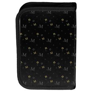 3-TEILIGES SCHULSET: KINDER RUCKSACK + TURNBEUTEL + BEFÜLLTE FEDERMAPPE - DISNEY MINNIE MAUS - SCHWARZ / GOLD Bild 7