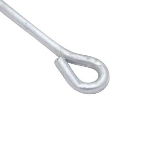 1 x BODENANKER ZUM EINDREHEN - GESAMTLÄNGE 60 CM - STAHL VERZINKT Bild 4