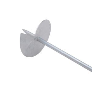 1 x BODENANKER ZUM EINDREHEN - GESAMTLÄNGE 60 CM - STAHL VERZINKT Bild 5