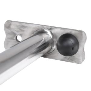 RECKSTANGE AUS EDELSTAHL 90 CM MIT BEFESTIGUNGSMATERIAL Bild 4