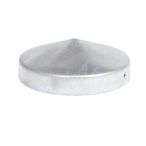 Pfostenkappe Rund Ø 81 mm – Feuerverzinkter Stahl – Wetterschutz für Holzpfosten Ø 80 mm Bild 2