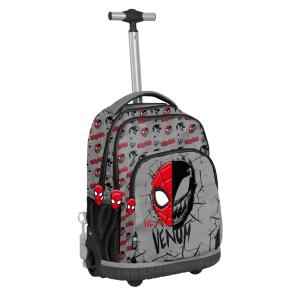 RUCKSACK-TROLLEY 42x31x18 cm - SPIDER-MAN VENOM - GRAU / SCHWARZ / ROT