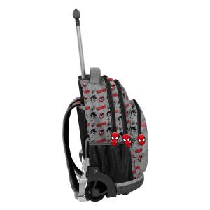 RUCKSACK-TROLLEY 42x31x18 cm - SPIDER-MAN VENOM - GRAU / SCHWARZ / ROT Bild 2