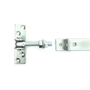 EINSTELLBARES TORSCHARNIER VERZINKT, PLATTE 130x35 MM, LADENBAND 1000x40 MM Bild 3