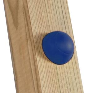 20x SCHRAUBENABDECKUNG / BOLZENABDECKUNG KUNSTSTOFFKAPPEN FÜR SPIELTURM / SCHAUKEL - BLAU Bild 3