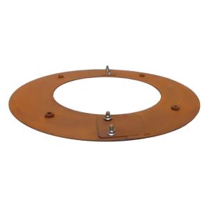 Baumring Cortenstahl Edelrost Ø50 cm, Ø30 cm innen – Schutz für Bäume & Garten Bild 3