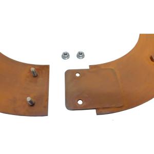 Baumring Cortenstahl Edelrost außen Ø75 cm -  Ø45 cm innen – Schutz für Bäume & Garten Bild 5