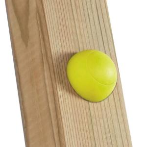 20x SCHRAUBENABDECKUNG / BOLZENABDECKUNG KUNSTSTOFFKAPPEN FÜR SPIELTURM / SCHAUKEL - GELB Bild 3