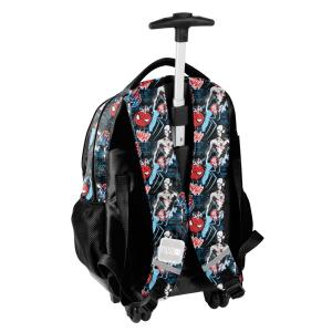 KINDER TROLLEY 48x30x20 CM - SPIDER-MAN - SCHWARZ / BUNT Bild 2