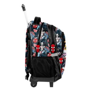 KINDER TROLLEY 48x30x20 CM - SPIDER-MAN - SCHWARZ / BUNT Bild 3