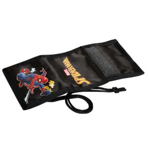 4-TEILIGES KINDERSET: RUCKSACK + TURNBEUTEL + FAULENZER + PORTEMONNAIE - SPIDER-MAN - SCHWARZ / BUNT Bild 11