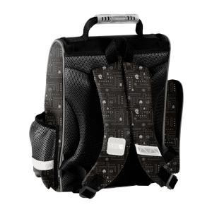 3-TEILIGES SCHULSET: SCHULRANZEN + TURNBEUTEL + BEFÜLLTE FEDERMAPPE - GAME - SCHWARZ Bild 3