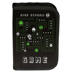 3-TEILIGES SCHULSET: SCHULRANZEN + TURNBEUTEL + BEFÜLLTE FEDERMAPPE - GAME - SCHWARZ Bild 7