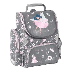 5-TEILIGES SCHULSET: SCHULRANZEN + TURNBEUTEL + UNBEFÜLLTE FEDERMAPPE + TRINKFLASCHE + BROTDOSE - BALLERINA Bild 2