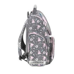 5-TEILIGES SCHULSET: SCHULRANZEN + TURNBEUTEL + UNBEFÜLLTE FEDERMAPPE + TRINKFLASCHE + BROTDOSE - BALLERINA Bild 4