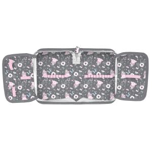 5-TEILIGES SCHULSET: SCHULRANZEN + TURNBEUTEL + UNBEFÜLLTE FEDERMAPPE + TRINKFLASCHE + BROTDOSE - BALLERINA Bild 8