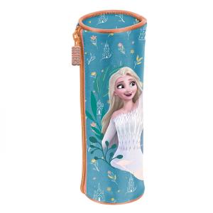 4-TEILIGES SCHULSET: SCHULRANZEN + TURNBEUTEL + BEFÜLLTE FEDERMAPPE + FAULENZER FEDERMAPPE - FROZEN - BLAU Bild 8