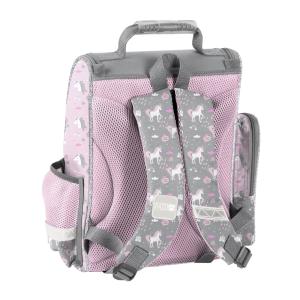 5-TEILIGES SCHULSET - EINHORN - RANZEN, TURNBEUTEL, FEDERMAPPE, BROTDOSE, TRINKFLASCHE Bild 3