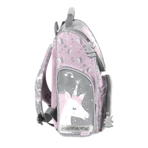 5-TEILIGES SCHULSET - EINHORN - RANZEN, TURNBEUTEL, FEDERMAPPE, BROTDOSE, TRINKFLASCHE Bild 4