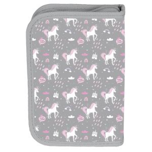 5-TEILIGES SCHULSET - EINHORN - RANZEN, TURNBEUTEL, FEDERMAPPE, BROTDOSE, TRINKFLASCHE Bild 8