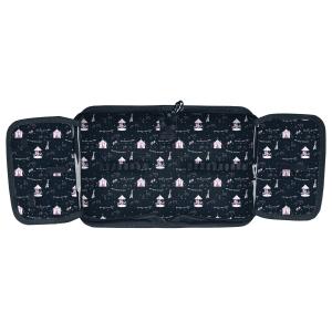 4-TEILIGES KINDERSET: RUCKSACK + TURNBEUTEL + UNBEFÜLLTE FEDERTASCHE + PORTEMONNAIE - BALLERINA - SCHWARZ Bild 8