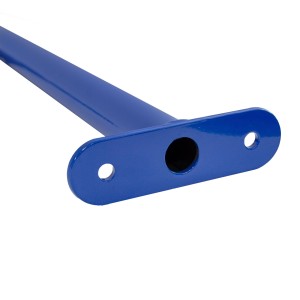 Reckstange 60 cm Metall Blau – stabile Turnstange für Spielturm & Garten inkl. Schrauben, Scheiben & Abdeckkappen Bild 4